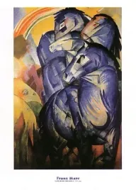la-tour-des-chevaux-blues-1914-frank-marc-plakat-obraz-50x70cm