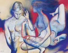 couple-iii-joram-neumark-plakat-obraz-70x55cm