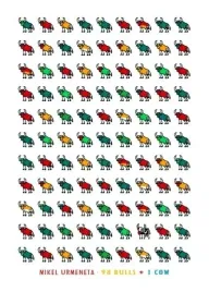 bulls-and-cow-mikel-urmeneta-plakat-obraz-50x70cm