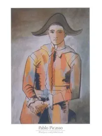 harlequin-with-folded-hands-pablo-picasso-plakat-obraz-60x80cm