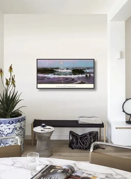 twilight-alexander-harrison-plakat-obraz-100x40cm-tematyka-pejzaze