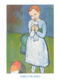 femme-au-pigeon-pablo-picasso-plakat-obraz-60x80cm