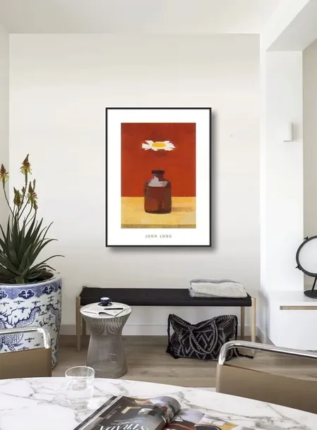 daisy-john-long-plakat-obraz-60x80cm-tematyka-rosliny