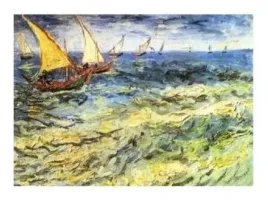 seascape-at-saintes-maries-vincent-van-gogh-plakat-obraz-80x60cm