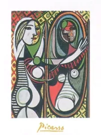 jeune-fille-devant-un-miroir-1932-pablo-picasso-plakat-obraz-60x80cm