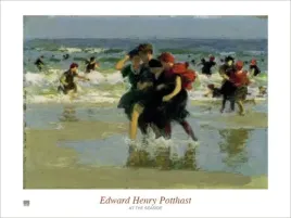 at-the-seaside-1905-edward-henry-potthast-plakat-obraz-80x60cm