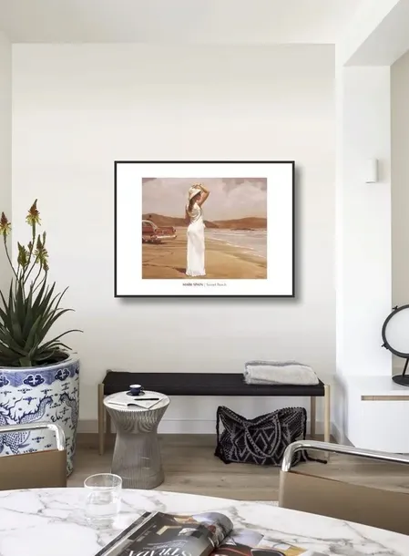 sunset-beach-mark-spain-plakat-obraz-80x60cm-tematyka-ludzie