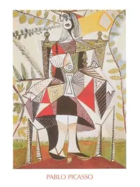 femme-au-jardin-pablo-picasso-plakat-obraz-60x80cm