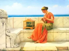 sweet-sounds-1918-john-william-godward-plakat-obraz-80x60cm