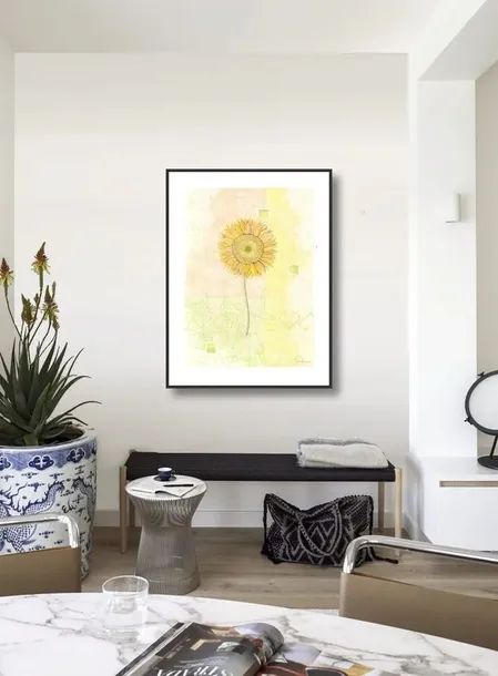 sunflower-sanderini-plakat-obraz-60x80cm-tematyka-rosliny