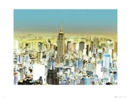 new-york-glowing-gbeye-collection-plakat-obraz-80x60cm