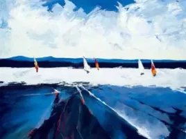riding-the-waves-candice-tait-plakat-obraz-80x60cm