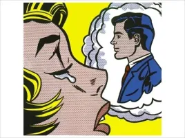 thinking-of-him-roy-lichtenstein-plakat-obraz-80x60cm