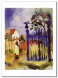 gartentor-august-macke-plakat-obraz-60x80cm-stan-nowy