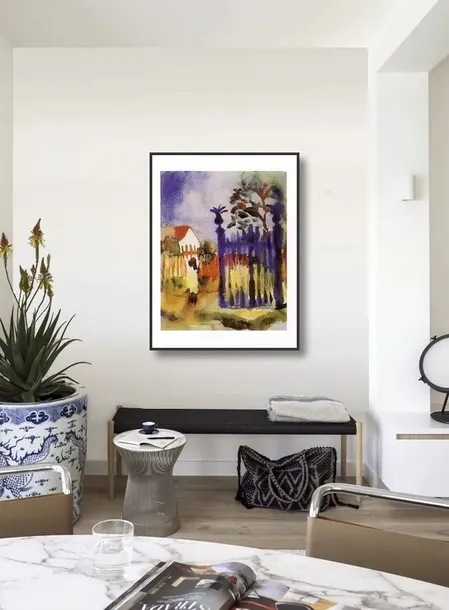 gartentor-august-macke-plakat-obraz-60x80cm-tematyka-pejzaze