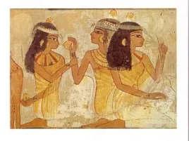 woman-at-a-concert-art-egyptian-plakat-obraz-80x60cm