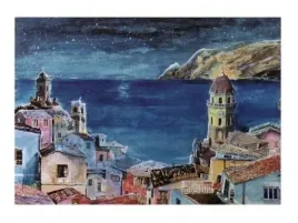 notte-mediterranea-a-greco-plakat-obraz-80x60cm