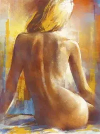nu-de-dos-i-alain-dumas-plakat-obraz-60x80cm