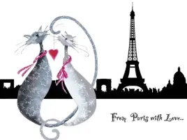 from-paris-with-love-catitudes-marilyn-robertson-plakat-obraz-80x60cm