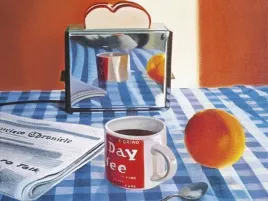 reading-the-chronicle-sergio-galli-plakat-obraz-80x60cm