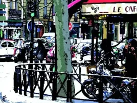 parisian-cafe-jo-fairbrother-plakat-obraz-80x60cm