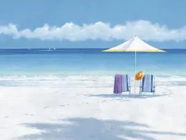 beach-life-ii-isabelle-aubonne-plakat-obraz-80x60cm