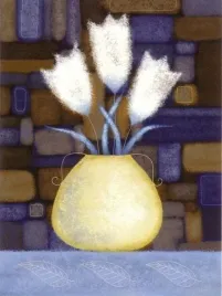 three-white-tulips-jo-parry-plakat-obraz-60x80cm