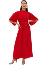 trendyol-czerwona-sukienka-midi-z-wiazaniem-przy-talii-44-5aa