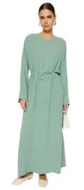 shein-sukienka-maxi-z-wiazaniem-w-tali-i-dlugim-rekawem-zielona-38-5-a