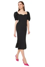 trendyol-czarna-sukienka-midi-z-bufkami-na-rekawach-38-5aa