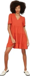 trendyol-czerwona-sukienka-mini-z-falbanami-i-bufami-34-5ba