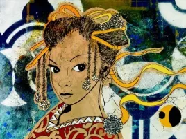lady-kyoto-pascal-schmid-plakat-obraz-80x60cm