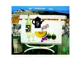 lunch-in-the-luberon-mary-fedden-plakat-obraz-80x60cm