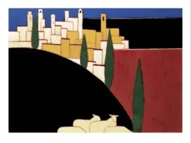 san-gimignano-with-sheep-eithne-donne-plakat-obraz-80x60cm