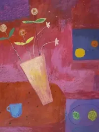 floral-study-in-red-and-blue-charlotte-hardy-plakat-obraz-60x80cm