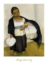 nino-con-cesto-diego-rivera-plakat-obraz-60x80cm