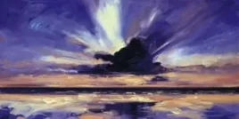 evening-sky-ii-robert-ford-plakat-obraz-100x50cm