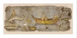 affresco-con-scena-di-pesca-roman-art-plakat-obraz-100x50cm