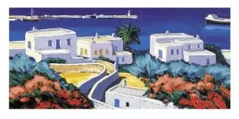 printemps-dans-les-iles-jean-claude-quillici-plakat-obraz-100x50cm