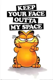 garfield-keep-your-face-plakat-61x915cm