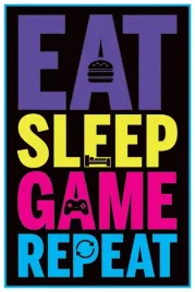 eat-sleep-game-repeat-gaming-plakat-61x915cm