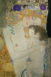 gustav-klimt-mother-and-child-plakat-61x915cm