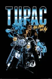 tupac-shakur-all-eyez-motorcycle-plakat-61x915cm