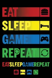 eat-sleep-game-repeat-plakat-61x915cm