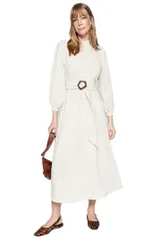 trendyol-elegancka-sukienka-midi-z-paskiem-i-bufiastymi-rekawami-36-5ea