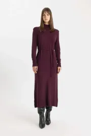 defacto-dluga-sukienka-dziana-fioletowa-golf-pasek-2xl-5ga