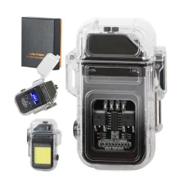 zapalniczka-plazmowa-usb-wodoodporna-palnik-survival-latarka-led-na-biwak