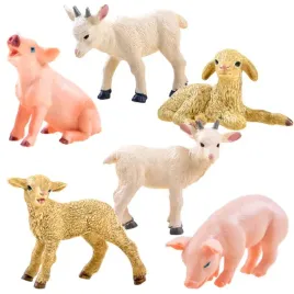zwierzeta-domowe-figurka-owca-koza-swinka