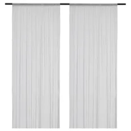 ikea-hildrun-firanki-2-szt-bialy-w-kropki-145x300