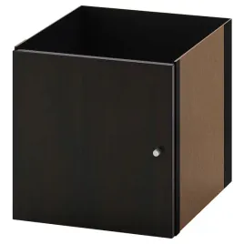 ikea-wklad-z-drzwiami-kallax-33x33cm-czarnobrazowy